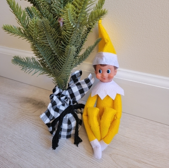 IKEA Holiday Yellow Elf On The Shelf Yellow Christmas Elf New